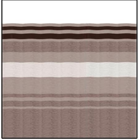 Carefree Carefree C6F-JU158A00 14-2 ft. Colorado-1PC Sierra Brown Dune Stripe-White C6F-JU158A00